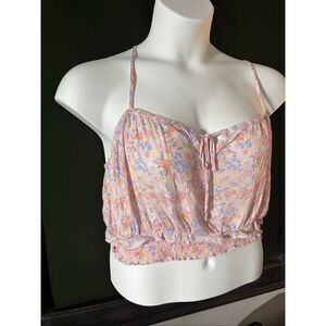 Hippie Rose Crop Top - XL - B10